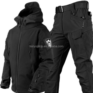 Tattico Waterproof Shark Skar Skin Morch Shece Fleece Coat e Giacca da escursionismo da caccia per gli uomini