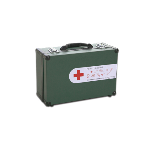 Haltbarer medizinischer Erste-Hilfe-Koffer aus Aluminium