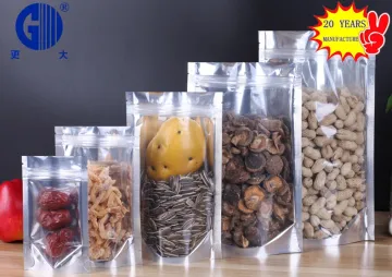 food grade aluminum foil zipper bag for food packing