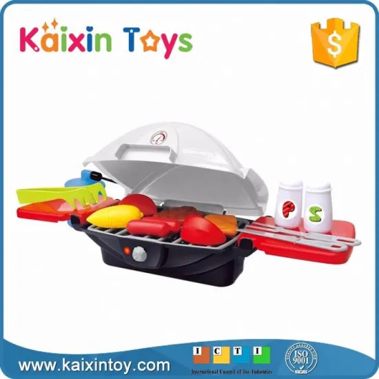 10250387 Hot Selling Happy Christmas Pretend BBQ Set Toy