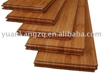 vertical bamboo flooring-high gloss Carburization/natural)