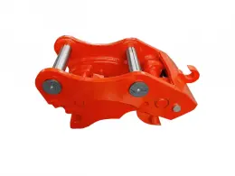 CATSU hydraulic quick hitch for mini excavator bucket