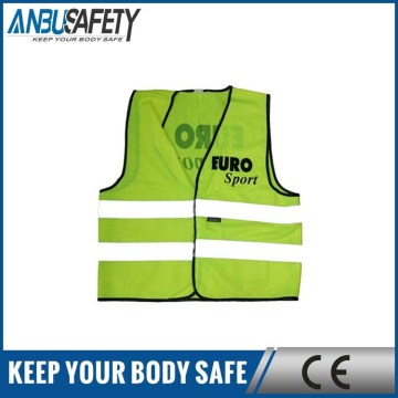 Chalecos reflectantes Hi-vis de alta seguridad para niños aprobados por CE