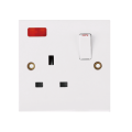 Z Series 1 Gang 13a Switched Socket
