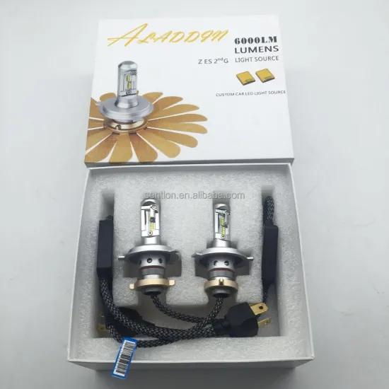 ALADDIN Series: New Product High Quality 6000LM H4 ZES Chip 2nd Generation LED Headlight