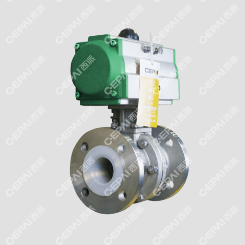 Good Quality Pneumatic Fluorine Lined Ball Valve