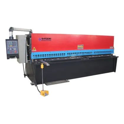 QC12K Series CNC Hydraulic Swing Beam Shearing Equipment with Rexroth Hydraulic System