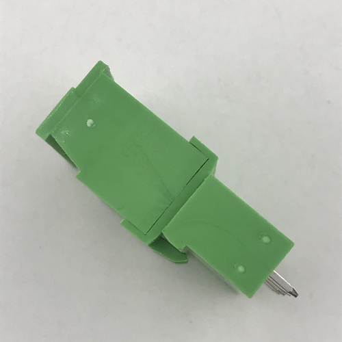 Conector de bloco de terminal de encaixe para PCB de passo de 7,62 mm