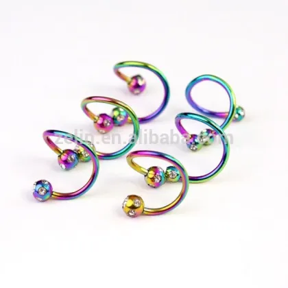 titanium lip jewelry,labret body jewelry,316L jewelry,piercing jewelry