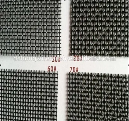 Powder coated stainless steel security window screen/Anti-theft window screen