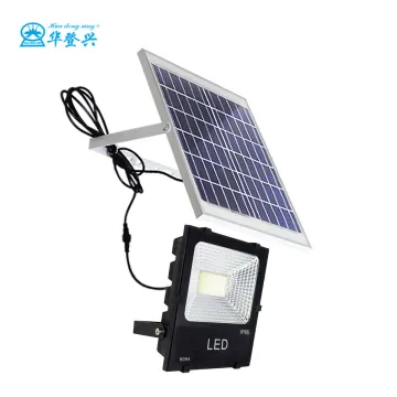 remote controller LED solar garden flood light