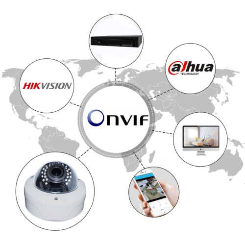 OEM Vandal-proof 4.0MP CCTV IR Dome IP Camera