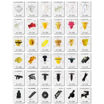 High-Quality Auto Clips and Fasteners: Wide Selection of Plastic Car Auto Clips