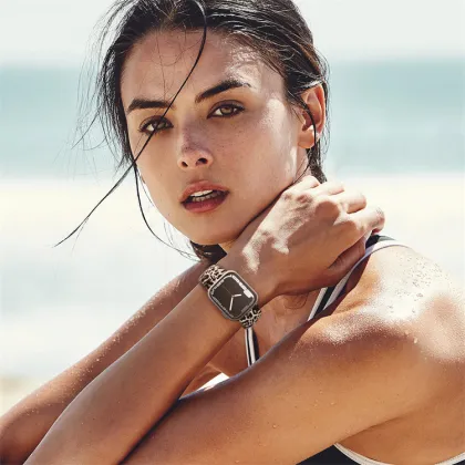 XY Smart Watch Accessories: Rubber Silicone Bands for Apple Watch 3/4/5/6/7/SE