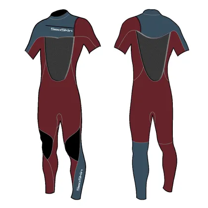 Seaskin Short-Sleeve Spring Wetsuit - 2mm for Wind Surfing & SUP