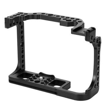 Canon EOS-R Video Cage: Ένα πλαίσιο σταθεροποιητή αλουμινίου και βραχίονα βίντεο γρήγορης απελευθέρωσης