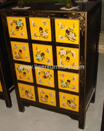 Oriental Furniture Medicine Cabinet 