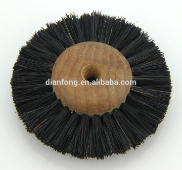 6A 64mm Wood Heart dental covering hair Chungking Bristle Brush