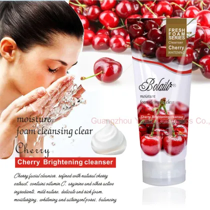 Natural Whitening Facial Foam Cleanser for Hydrating, Oil-Control, and Anti-Acne