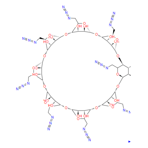 Octakis- (6-azido-6-deoxy) -y-cyclodextrin CAS: 156297-61-9