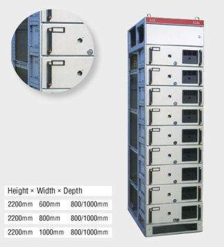 Waterproof Electrical Wiring Accessories , Low Voltage Withdrawable Switchgear Cubicle