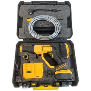 High-Power Lithium Battery Car Wash Machine - Portable High-Pressure Water Gun