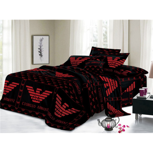 Washed Indoor Daily Polyster Cotton Bed Set Sheet