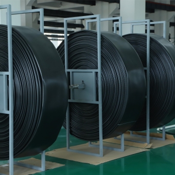12 inch and 14 inch Gold Mine TPU lay Flat Drainage Hoses with a Pressure of 15 bar