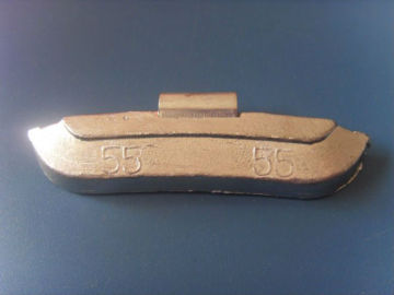 lead(pb) tire clip on wheel balance weight