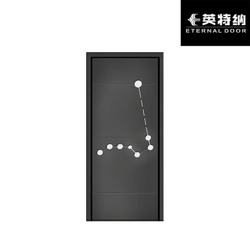 Premium Security Aluminum Panel Door Apartment Entrance