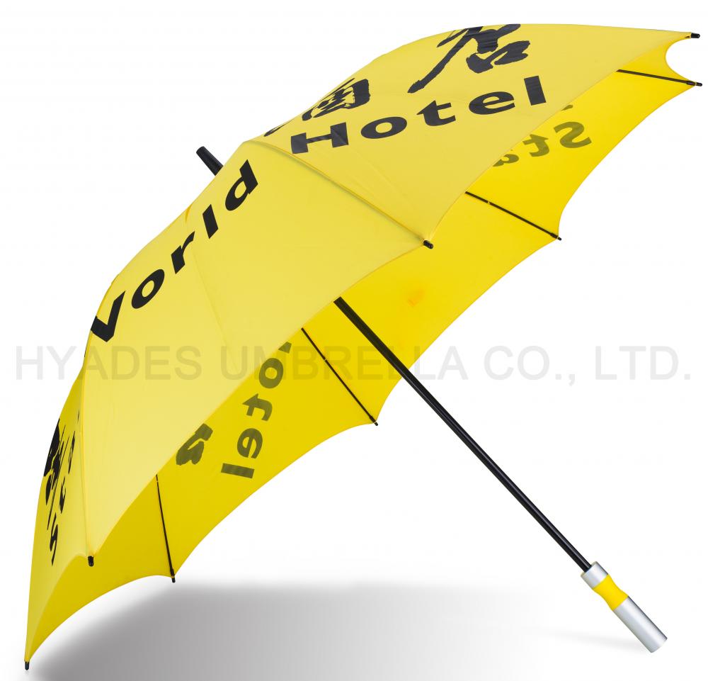 Kundenspezifischer Regenschirm für Hotel