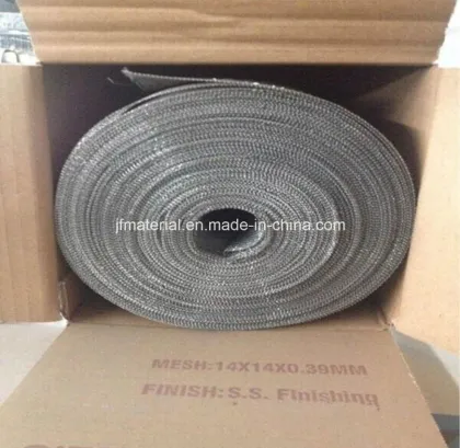 14X14X0.39mm S. S Finishing Aluminum Wire Mesh Window Screen