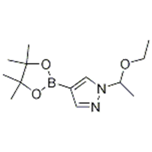 1- (1-etossietil) -4- (4,4,5,5-tetrametil-1,3,2-diossaborolan-2-il) -1H-pirazolo CAS 1029716-44-6