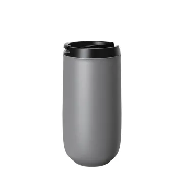 Luxury Matte Gray Ceramic To Go Coffee Mug - 350ml, ODM/OEM Available