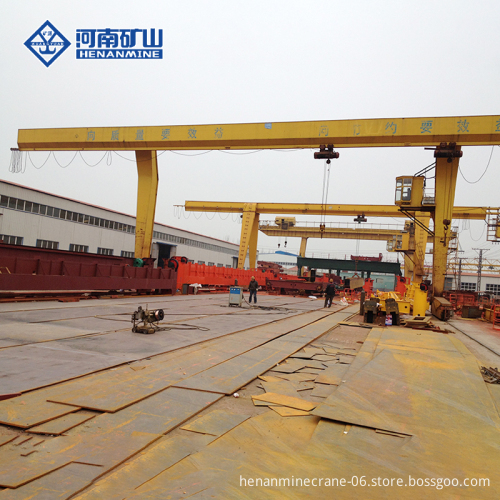 Hot Sale High-Tech Cabin-Controlled Single Beam L-Type Trolley Gantry Crane