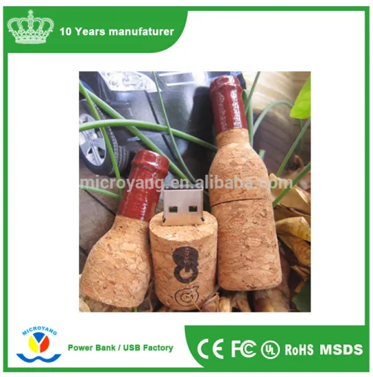 8GB 16GB 32GB Wooden Wine Cork Pendrive Bottle Stopper Design USB Flash drive