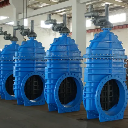 AUMA Electric Actuator Resilient Seat Gate Valve