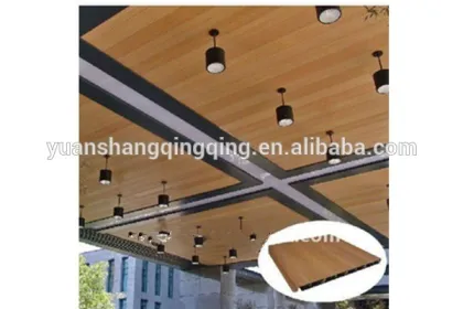 Ecological wood panel synthetic deck material