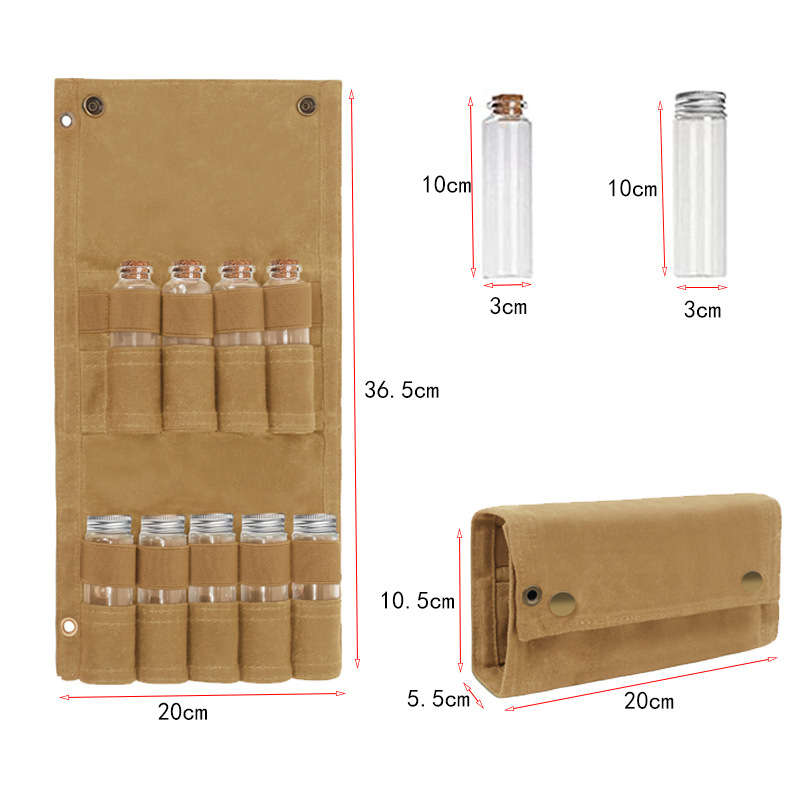 Outdoor Seasoning Bottle Storage Bag Details 1