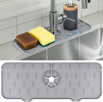 High Quality Eco-Life Splash Guard Faucet Mat