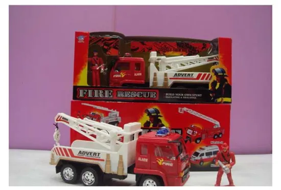 FRICTION FIRE ENGINE SET