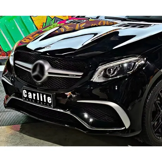 Car Bumpers for Mercedes-Benz W166 ML350/ML400/GLE63 2012-2019 Models - Upgrade 2015-2019