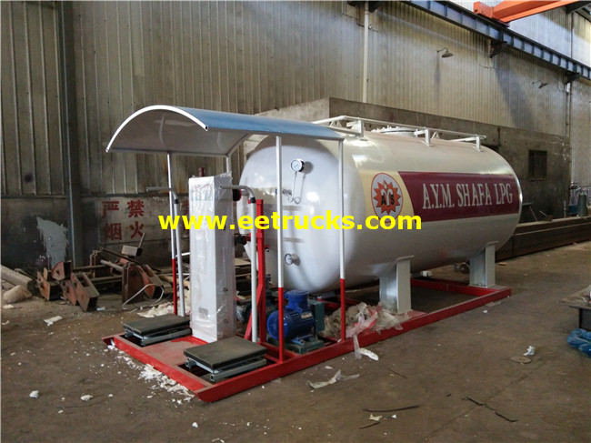 15 CBM Mobile Skid-mounted Propane Plants