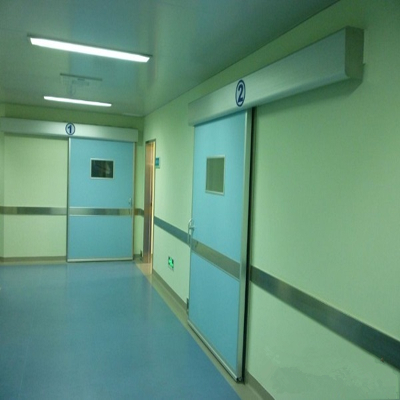 Quick action high quality hospital sliding door