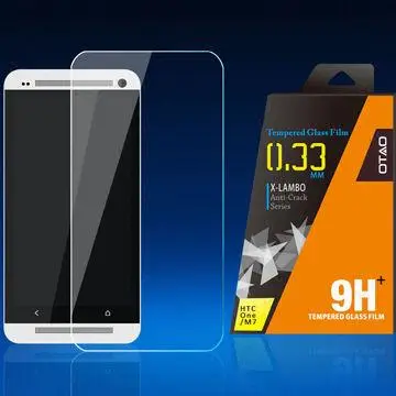 Explosion-proof 9H tempered glass screen protector for HTC One