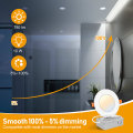 Plafond encastré LED 6 pouces 5cct