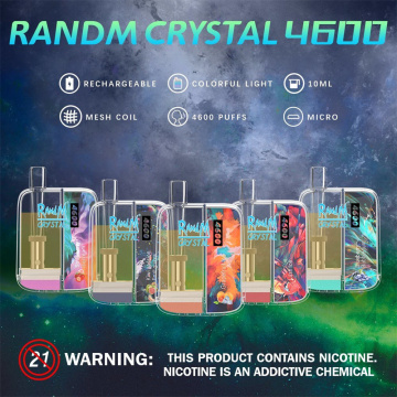 Disposable Vape Device Rand M Crystal 4600 Puffs