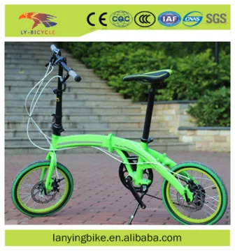 Most popular 16 inch folding bicycle mini bike 6 speed Aluminum alloy frame bicycle