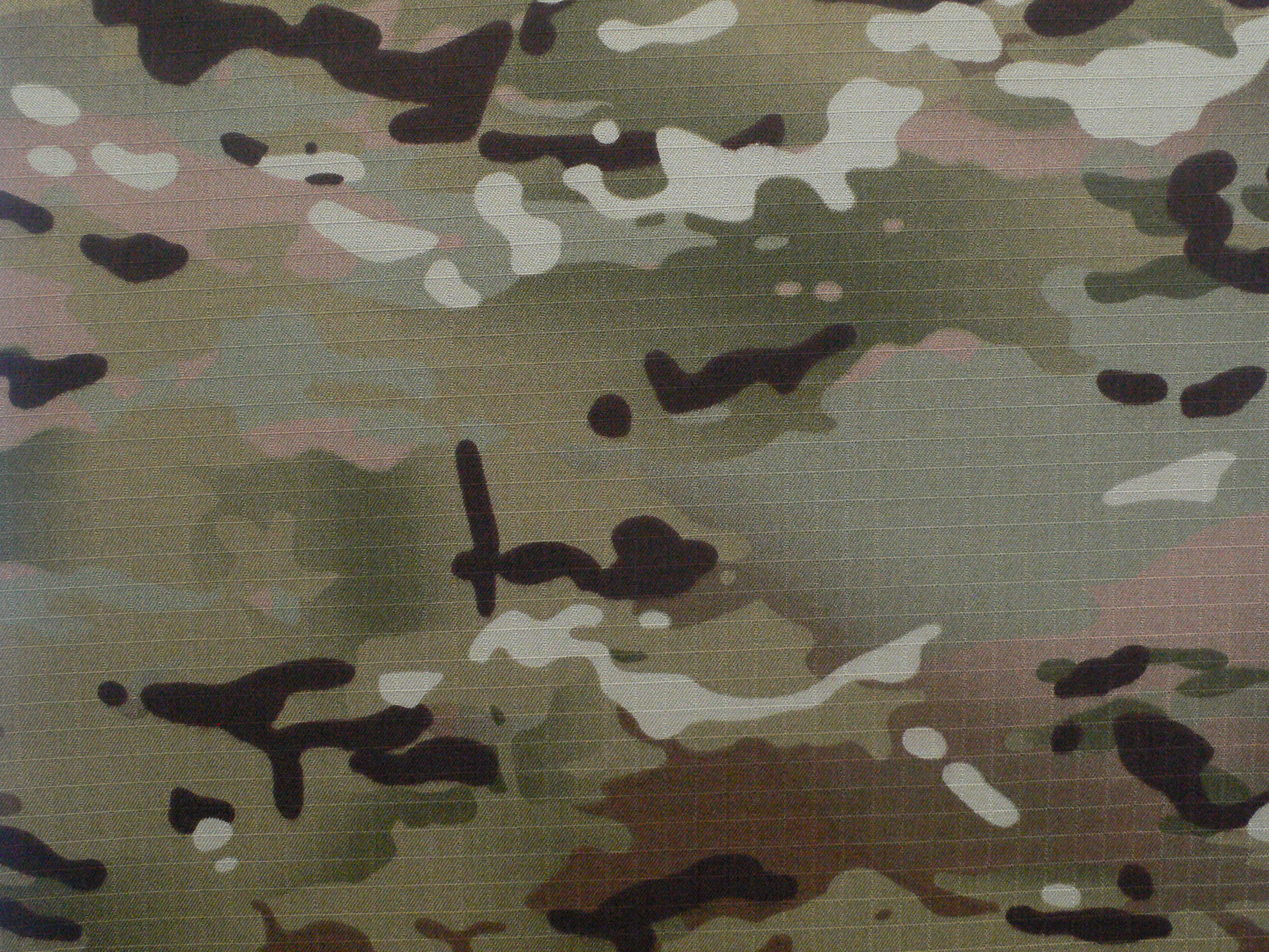 Rip-Stop CVC Woodland Camouflage Fabric for Field Uniform