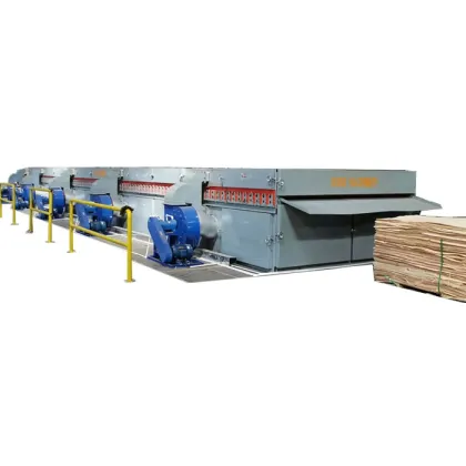 New Technology Roller Dryer Heated by Biomass Burner